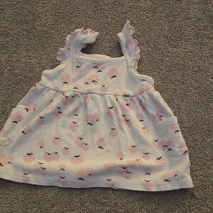 Adorable Strawberry Print Dress